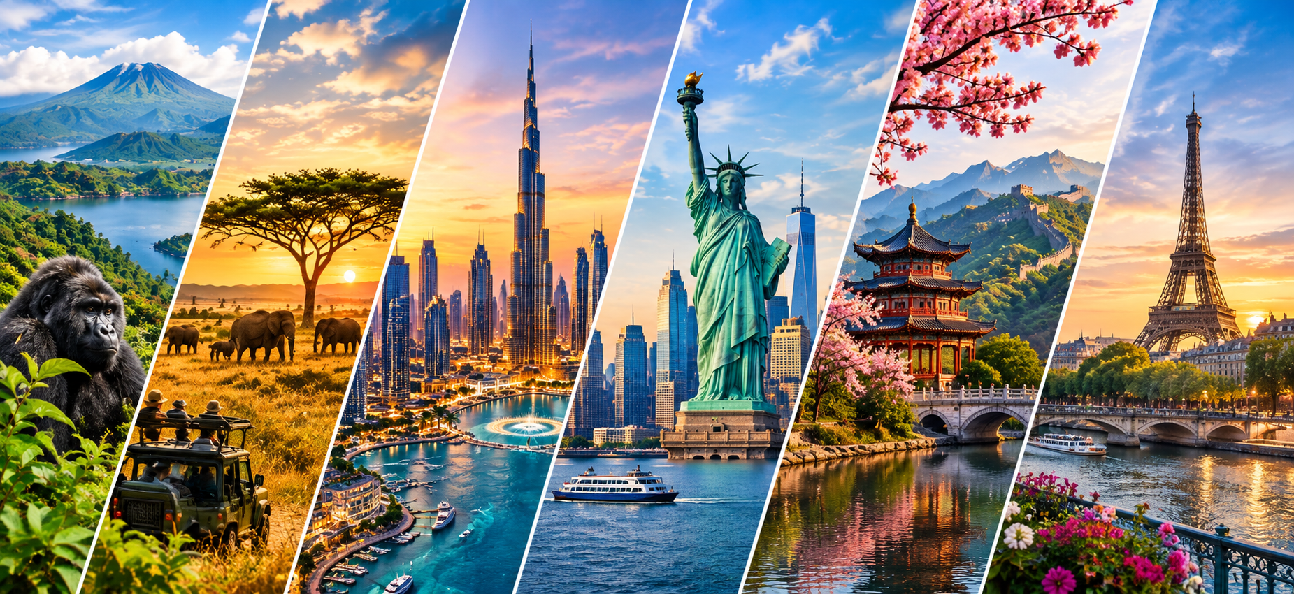 Scenic travel destination